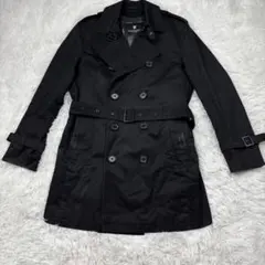 ブラックレーベルクレストブリッジ✨トレンチコート ブラック ライナー付 Mサイズ