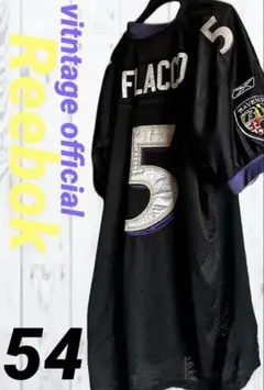 レア！ ビンテージ リーボック Baltimore Ravens ゲームシャツ