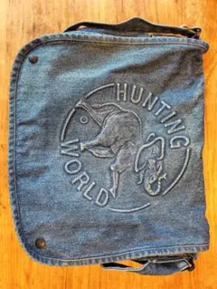 HUNTING WORLD デニム ショルダーバッグのサムネイル