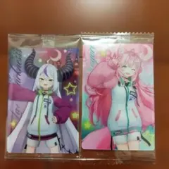 ホロライブウエハースカード2枚