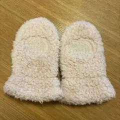 ノースフェイス　ベビー　手袋　ミトン　ピンク