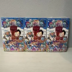【未開封】ONE PIECE 106巻初版3冊セット 新品、シュリンク付き