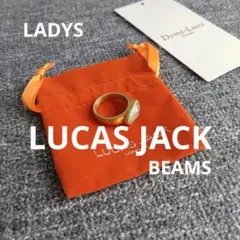 【LUCAS JACK】BEAMS購入 エメラルド/ゴールド リングのサムネイル