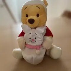 Disney Winnie the Pooh ぬいぐるみ クリスマス