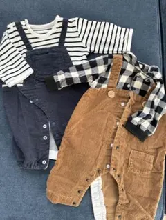 ロンパース・カバーオールセット 50-70cm