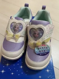 ムーンスター/アナと雪の女王/サイズ19㌢