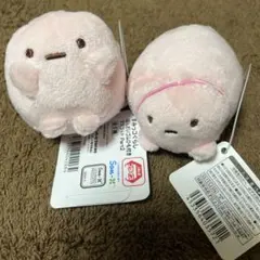 すみっコぐらし うつぶせ　ゴムひも付きマスコットPart3 たぴおか　ばんざい