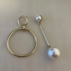 パール ピアス(両耳用)