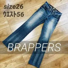 美品✨BRAPPERS ローライズ ブーツカット フレアデニム Y2K W56のサムネイル