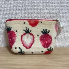 【未使用品】お値下げしました　ストロベリードット　プティバス　フェイラー ストロベリードット プティバス(アイボリー): LOVERARY BY