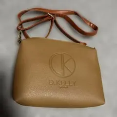 D.KELLY ショルダーバッグ　キャメル