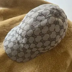 GucciGGパターン ベースボールキャップ キッズキャンバス L56センチ
