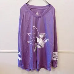 GOSEN 長袖Tシャツ L ラベンダー J26A03 - メルカリ