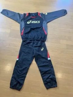 asics FOOTBALL GEAR ピステ 上下セット ブルー - メルカリ
