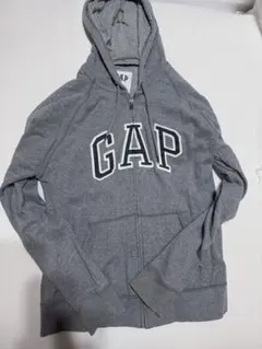 GAP グレー フルジップパーカー M