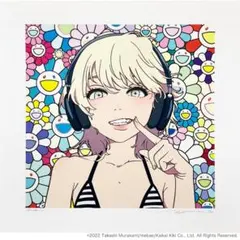 村上隆「smile_01 w M.F」ED100 納品書付 - メルカリ