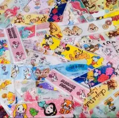 メルカリ便発送 ディズニー キャラクター フレークシール マスキングテープ ①