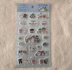 しろたん　はぴだんぶい　ぷくっとシール　サンリオ