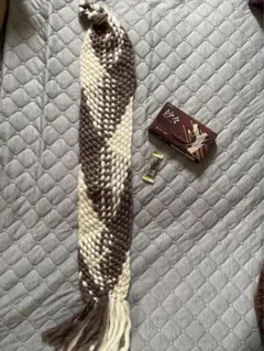 マフラー　ハンドメイド ふんわり