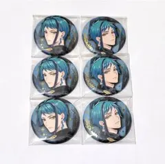 ジェイド　フロイド　ブレイジングジュエル　缶バッジ　ツイステ