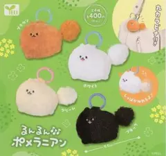 るんるん♪ポメラニアン ぬいぐるみ キーホルダー