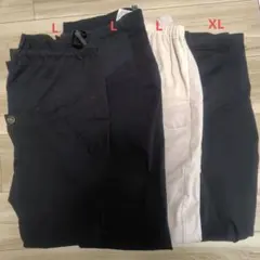 マタニティパンツ Lサイズ3本　XLサイズ1本　まとめ売り