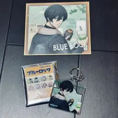 ブルーロック　東京駅POPUP 焼きてパン　色紙＋アクリルキーホルダー　糸師凛
