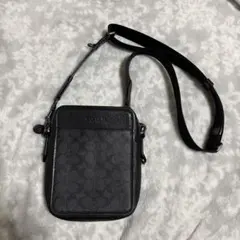 COACH シグネチャー ショルダーバッグ ブラック