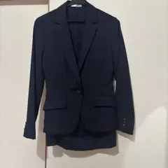 Perfect Suit Factory スカートスーツ上下 ネイビー 9号