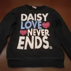 DAISY LOVERS トレーナー ブラック 140