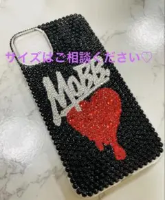 iPhoneケース　ハートデザイン