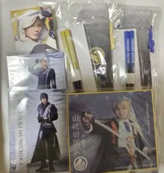 刀ミュ DMMスクラッチ 陸奥一蓮 山姥切国広、鶴丸、三日月セット