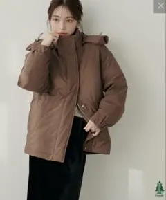 ミドル丈ダウン