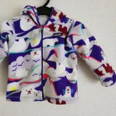 patagonia フリースジャケット 2T 動物柄