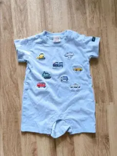 プティマイン　車刺繍　カバーオールのサムネイル