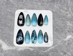 時透無一郎　概念ネイル