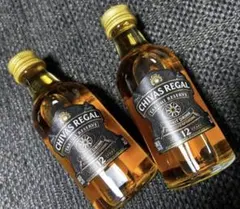 早勝ち！最安値！非売品！シーバスリーガル　匠リザーブ　12年　50ml 2本のサムネイル