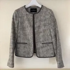 グリーンレーベルリラクシング　ノーカラージャケット　サイズ38