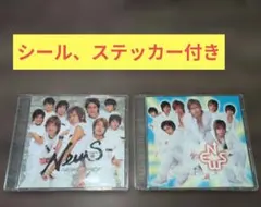 NEWS CD シール・ステッカー付き
