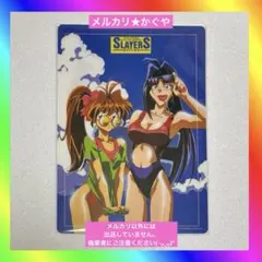 スレイヤーズRETURN【希少レトロ☆下敷き】リナ＆ナーガ《水着ver.》
