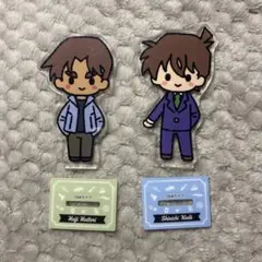 名探偵コナン　セガラッキーくじ　工藤新一　服部平次　アクリルスタンド