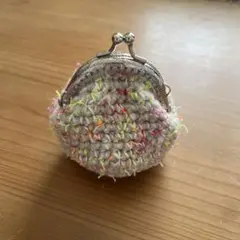 鉤針編織 口金包 收納包 零錢包 小物入れ 手工製作