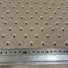ブラウン ナチュラル ブロード生地 北欧 良品