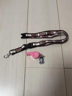黒子のバスケ 誠凛 ストラップ ピンクホイッスル