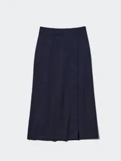 UNIQLO ストレッチダブルフェイススリットスカート