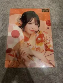 FRUITSZIPPER 鎮西寿々歌 すきくじ浴衣 アクリルポスター