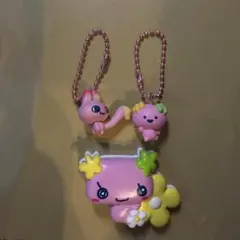 たまごっち クリップ+キーホルダー 3種セット【ふらわっち・みゃおっち】