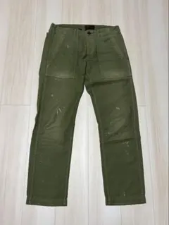 DENIM & SUPPLY ワークパンツ M オリーブグリーン
