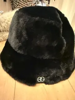 EGOISTブラックファーバケットハット