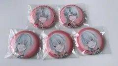 弦月 缶バッジ にじさんじジューンブライド弦月藤士郎シークレット金箔サイン入